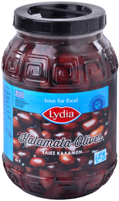 0313 LYDIA Kalamata Olijven Superiore 261-290 2kg - Afbeelding 1