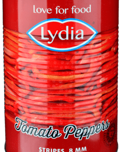 LYDIA Tomatenpaprika in reepjes Rood   4250ml