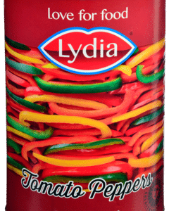 LYDIA Tomatenpaprika in reepjes Gemengd   4250ml