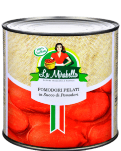 LA MIRABELLA Gepelde Tomaten Ital.   2650ml