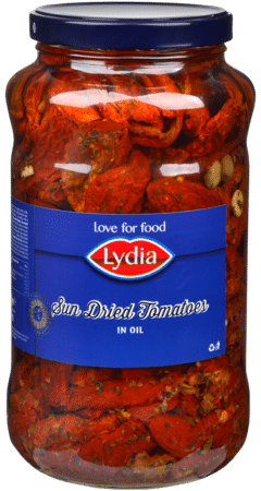 LYDIA Zongedroogde Tomaten in olie   3100ml