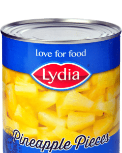 LYDIA Ananasstukken op lichte siroop   850ml (Alt.450865)