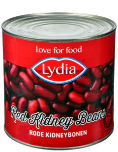 0375 LYDIA Kidneybonen rood 2650ml - Afbeelding 1