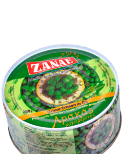 ZANAE Groene erwten in olie   280g