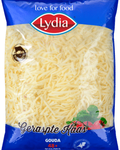 LYDIA Geraspte Kaas Gouda 48% Halal   2kg