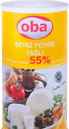 OBA Witkaas 55%   800g