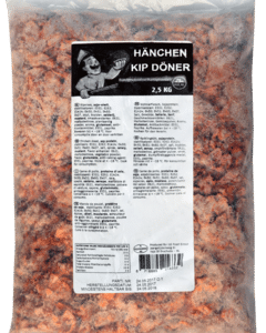 Döner Kebab Kip Handgesneden Halal DV   2,5kg