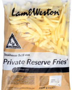 LAMB WESTON F69 P.R. Steakhouse Frites 9/18 DV   4x2,5kg