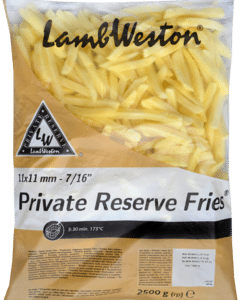 LAMB WESTON F66 P.R. Frites 11x11mm DV   4x2,5kg