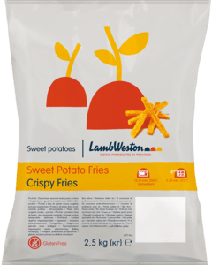 LAMB WESTON LWF105 Sweet Potato Fries DV   4x2,5kg