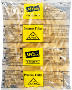 MCCAIN Pommes Original 3/8 9mm (1001)   5x2,5kg
