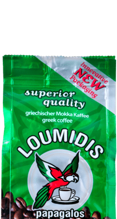 LOUMIDIS Papagalos Paradosiakos Gr. Koffie   100g