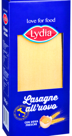 LYDIA Lasagnebladen Geel met Ei   500g
