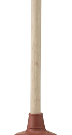 Ontstopper met steel Rubber 135mm