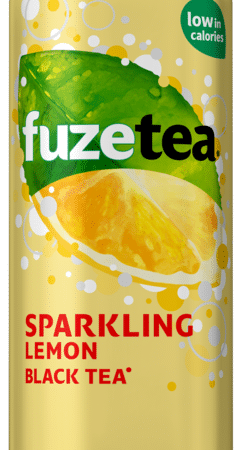 FUZE TEA Sparkling Black tea   24x0,33L SLEEKCAN (S)