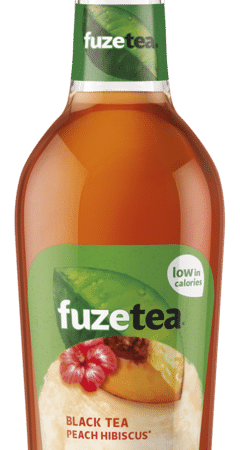 FUZE TEA Black Tea Peach Hibiscus   24x0,2L-GLAS