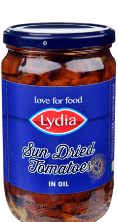 LYDIA Zongedroogde Tomaten in olie   720ml