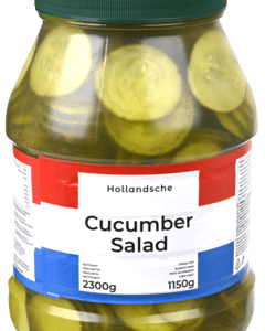 HOLLANDSCHE Komkommer schijfjes   2300g