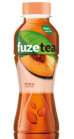 FUZE TEA Black Tea Peach Hibiscus   0,4L-PET NEW DEPOSIT 2021
