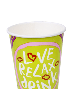 Milkshakebekers 360ml Klein ø 90mm 12oz. Groen   25st