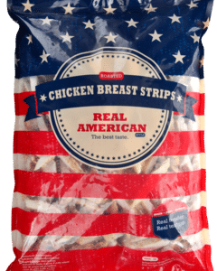 REAL AMERICAN Kipfiletreepjes Gegrilde 10mm Halal DV   2,5kg